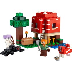 Конструктор LEGO Minecraft Грибний дім (21179)