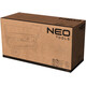 Теплова гармата Neo Tools дизель/гас, 30 кВт, 750м3/год, прямого нагріву, бак 34л, витрата палива 2.8л/год, IPX4, колеса