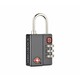 Замок кодовий Wenger, TSA Combination Lock, чорний (604563)