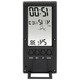 Термометр/гігрометр HAMA TH-140, з індикатором погоди (black) (00186365)