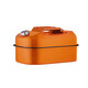 Каністра для палива 2E JCM20H горизонтальна, 20 л, метал, 0.8 мм, помаранчовий, 3.1 кг
