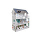 Деревянный игрушечный домик FreeON серый (47306)