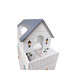 Деревянный игрушечный домик FreeON серый (47306)