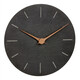 Часы настенные TFA, бесшумный механизм «Sweep», сланец, 250x43x250 мм (60306810)