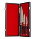 Набір з 3-х кухонних ножів (овочевий, універсальний, шеф) SAMURA Mo-V (SM-0220)