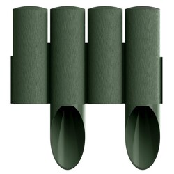 Газонное ограждение Cellfast STANDARD, 4 элемента, 2.3м, зеленый (34-042)
