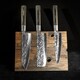 Набор из 3-х кухонных ножей (универсальный, Накири, Сантоку) Samura "Super 5" (SP5-0220)