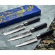 Набір з 3-х кухонних ножів (універсальний, Накірі, Сантоку) Samura "Super 5" (SP5-0220)