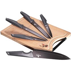Набор ножей из 6 предметов Berlinger Haus Metallic Line Carbon Pro Edition (BH-2831)