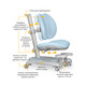 Дитяче крісло Mealux Ortoback Duo Base (00080658)