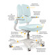Детское кресло Mealux Trident (00080659)
