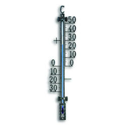 Термометр уличный TFA, металл, цвет античное олово, с креплением, 65x18x275 мм (12500150)