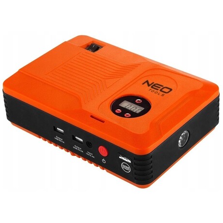 Пусковое устройство Neo Tools Jump Starter Power Bank, для автомобилей, 14000мАч (11-997)
