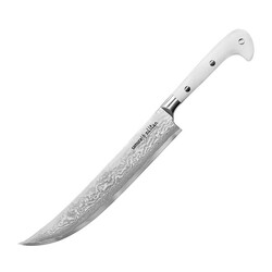 Нож кухонный Шеф 164 мм Samura "Sultan" white (SU-0085DBW)