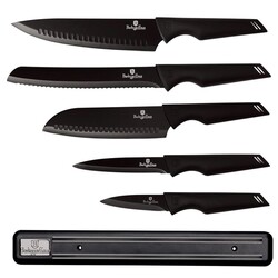 Набір ножів із 6 предметів Berlinger Haus Metallic Line Carbon Pro Edition (BH-2682)
