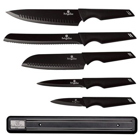 Набор ножей из 6 предметов Berlinger Haus Metallic Line Carbon Pro Edition (BH-2682)