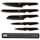 Набор ножей из 6 предметов Berlinger Haus Metallic Line Carbon Pro Edition (BH-2682)