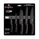 Набір ножів із 6 предметів Berlinger Haus Metallic Line Carbon Pro Edition (BH-2682)