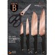 Набор ножей из 5 предметов Berlinger Haus Black Rose Collection (BH-2652)