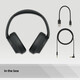 Наушники Sony Over-ear WH-CH720N BT 5.2, ANC, SBC, AAC, Wireless, Mic, Черный (WHCH720NB.CE7)
