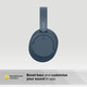 Навушники Sony Over-ear WH-CH720N BT 5.2, ANC, SBC, AAC, Wireless, Mic, Синій (WHCH720NL.CE7)