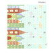 Дитячий двосторонній, складний килимок "Сплячі малюки та Чарівне місто", 200x180x1 см (2036022)