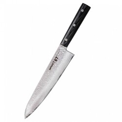 Нож кухонный Шеф, 208 мм, Samura "67 Damascus" (SD67-0085M)
