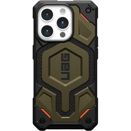 Чехол UAG для Apple iPhone 15 Pro Monarch Pro Magsafe, Kevlar Elemental Green (11422111397B)