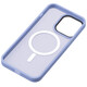Чехол 2E Basic для Apple iPhone 15 Pro, Soft Touch MagSafe Cover, Light Blue (2E-IPH-15PR-OCLS-LB)