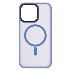 Чохол 2E Basic для Apple iPhone 15 Ultra, Soft Touch MagSafe Cover, Light Blue (2E-IPH-15U-OCLS-LB)