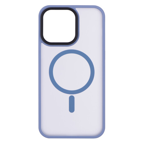 Чехол 2E Basic для Apple iPhone 15 Ultra, Soft Touch MagSafe Cover, Light Blue (2E-IPH-15U-OCLS-LB)