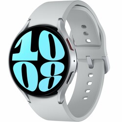 Смарт-часы Samsung Galaxy Watch 6 44mm (R940) 1.47", серебристые (SM-R940NZSASEK)