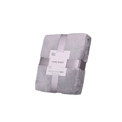 Плед ARDESTO Flannel, 160х200см, серый, 100% полиэстер (ART0203SB)