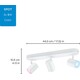 Розумний накладний точковий світильник WiZ IMAGEO Spots 3х5W 2200-6500K RGB Wi-Fi білий (929002658901)