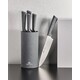 Набор из 5 кухонных ножей и подставки Gerlach Smart Granit (5901035502864)