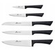 Набор из 5 кухонных ножей и подставки Gerlach Granitex (5901035502833)