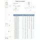 Насос центробежный скважинный 0.75кВт H 111(85)м Q 45(30)л/мин Ø80мм 50м кабеля AQUATICA (DONGYIN) 3