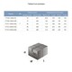 Насос вихровий свердловинний 1.1 кВт H 100(38)м Q 45(30)л/хв Ø96мм AQUATICA (DONGYIN) 4SKm150 (777312)