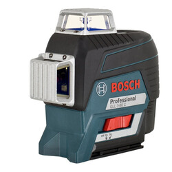 Нівелір лазерний Bosch GLL 3-80 C +LR7 +BM1, 12В, L-Boxx, 24м/120м, ±0,2 мм/м, IP 54