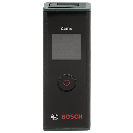 Далекомір лазерний Bosch Zamo SET, 0.15–20м, ±3мм, + 3 адаптера (0.603.672.701)