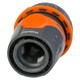 Коннектор 1/2" быстросъёмный для шланга 3/4" (ABS+TPR) FLORA (5015544)