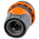 Коннектор 1/2" быстросъёмный для шланга 3/4" аквастоп (ABS+TPR) FLORA (5015514)