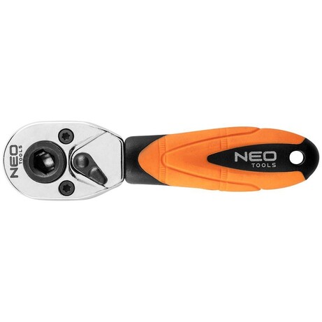 Ключ-тріскачка Neo Tools, 1/4", 105 мм, CrV, 72 зубців (08-501)