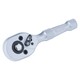 Ключ-трещотка укороченная с металлической ручкой 1/4" 90мм 45T CrV SIGMA (6050211)