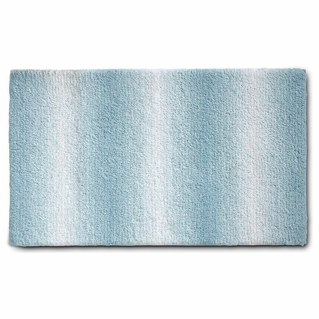 Коврик для ванной KELA Ombre, морозно-голубой, 100х60х3.7 см (23570)