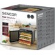 Сушка для продуктов Sencor SFD7750SS, 600Вт, 7 подд. (SFD7750SS)
