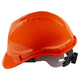 Каска строительная 8 точек крепления (оранжевая) SIGMA (9414531)