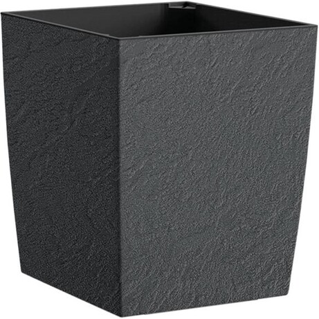 Квітник Plastkon ELIOT Stone 30x30 см антрацит (242351)