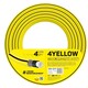 Шланг садовий Cellfast 4YELLOW 3/4" 20м, 4 шари, до 20 Бар, -10…+50°C (10-520)