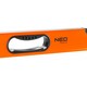 Рівень алюмінієвий Neo Tools, 100 см, 3 капсули, фрезерований, 2 ручки, магніт (71-114)
